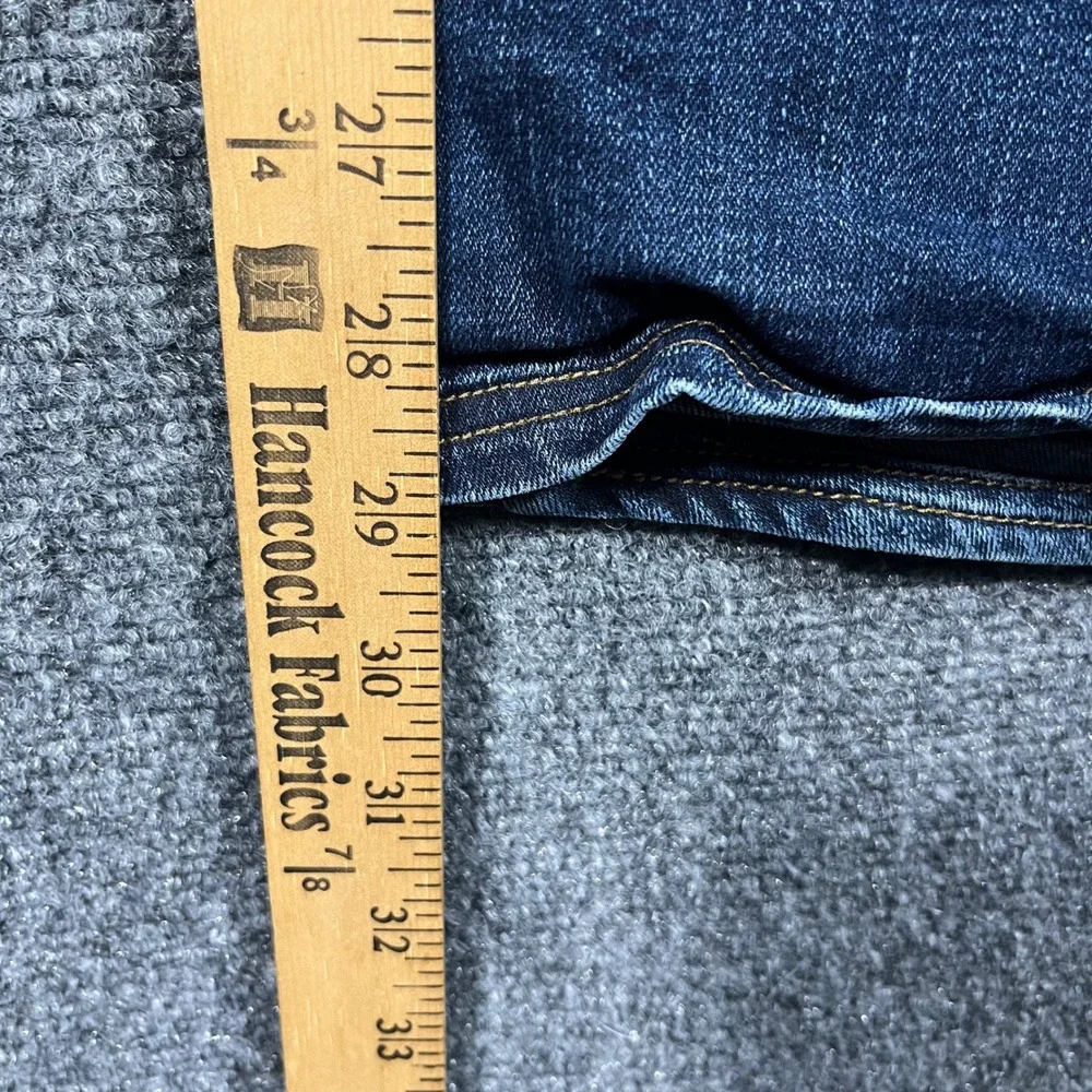 KUHL Rydr Jean Men 34x30 Dark Blue Stretch Denim Articulated Knee Hiking Pants